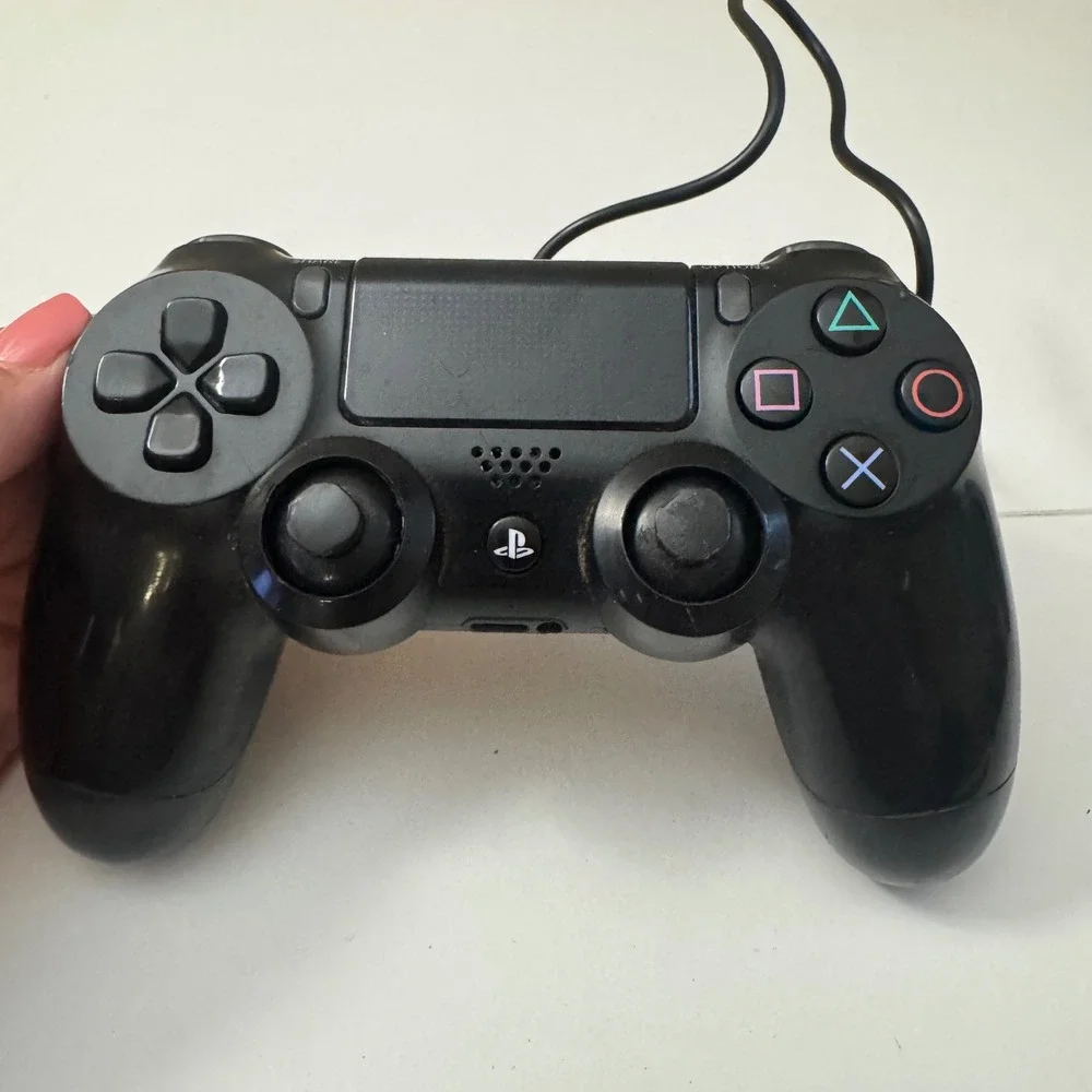 Sony PlayStation 4 DualShock 4 Wireless Controller Jet Black PS4 CUH-ZCT2U works